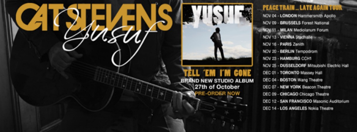 Cat stevens tour dates 2014
