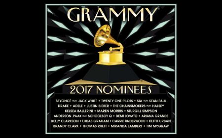 2017 Grammy nominees album drops everywhere January 20, 2017.