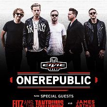 OneRepublic tickets at Fiddler's Green Amphitheatre in Greenwood Village