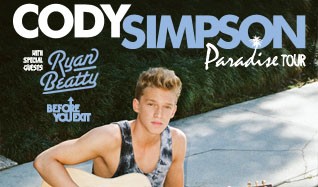 Cody Simpson tickets at DAR Constitution Hall in Washington