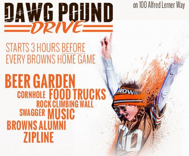 cleveland browns opens new