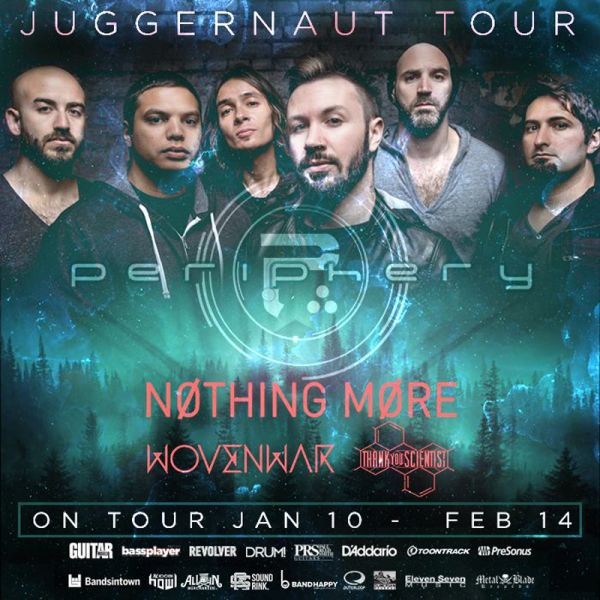 Periphery announces double album and tour in the new year AXS