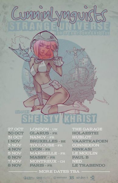 Cunninlynguists European Tour Cunninlynguists European Tour