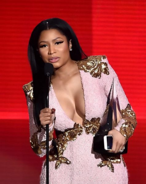 Nicki Minaj at the 2015 American Music Awards