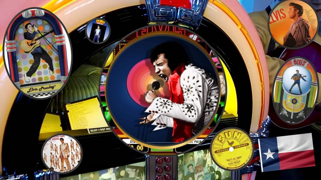Most played Elvis Presley records on Texas jukeboxes