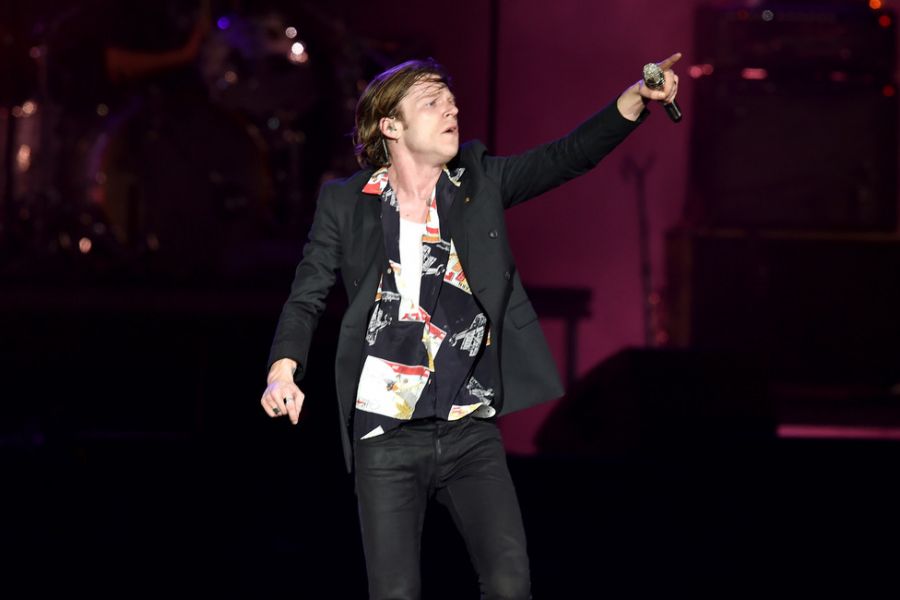 Matt Shultz of Cage the Elephant performs onstage at CBS RADIO's third annual 'The Night Before' at AT&T Park Presented by Sa