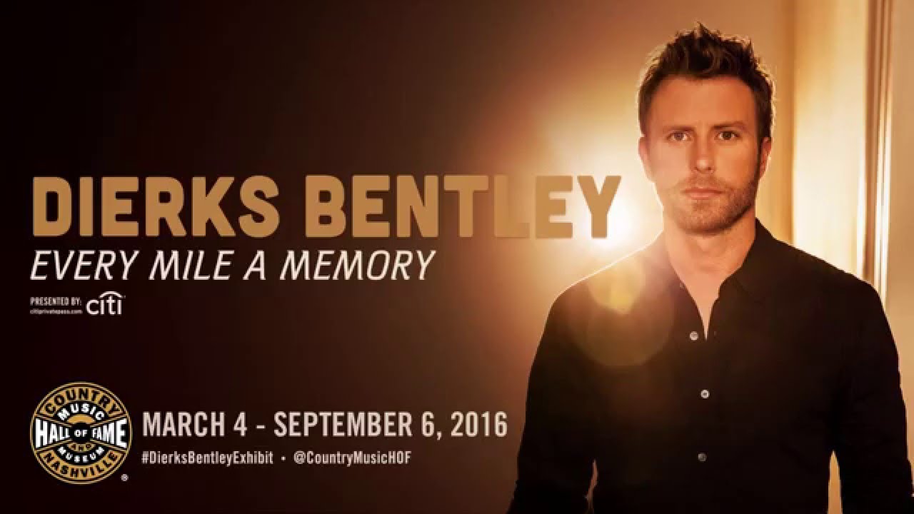 Dierks Bentley Exhibit Opening At The Country Music Hall