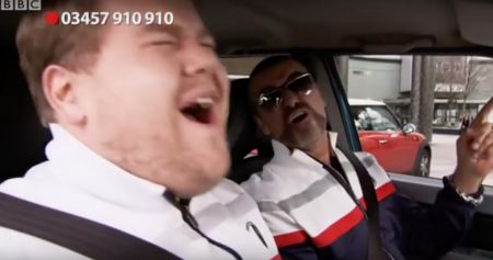 Watch George Michael and James Corden on the first-ever 'Carpool Karaoke'