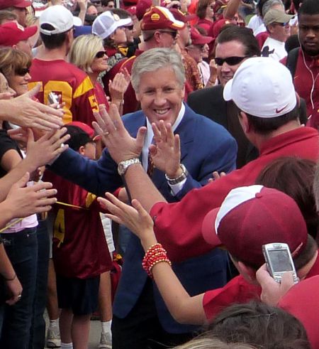 Former USC coach Pete Carroll owns four of the most impressive Trojans bowl victories in school history, and during a seven-year stretch, hi