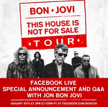 Bon Jovi to hold opening act contest for upcoming tour