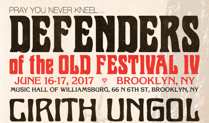 Defenders of the Old Festival IV tickets at Music Hall of Williamsburg in Brooklyn