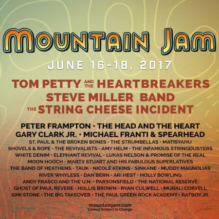 Mountain Jam Festival 2020 Mountain Jam Music Festival announces finalized lineup for 2017 AXS Mountain Jam Festival 2020 Mountain Jam Music Festival announces finalized lineup for 2017 AXS