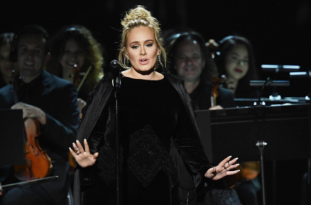 Adele had to run it back during her tribute to george Michael at the Grammys