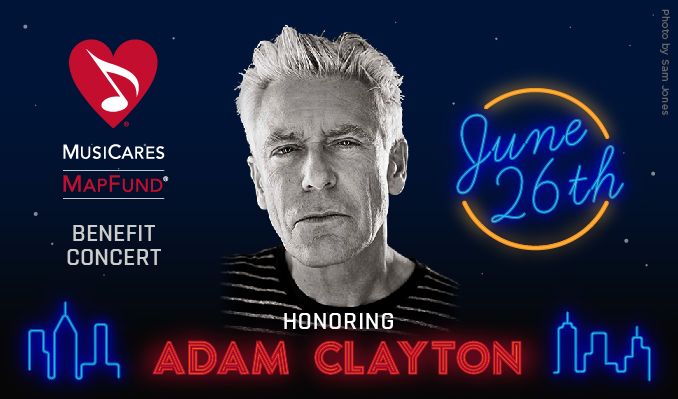 MusiCares MAP Fund Benefit Concert Honoring Adam Clayton tickets at PlayStation Theater in New York