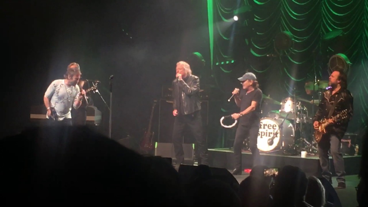Watch: Brian Johnson returns to the stage with Robert Plant and Paul Rodgers after hearing loss diagnosis