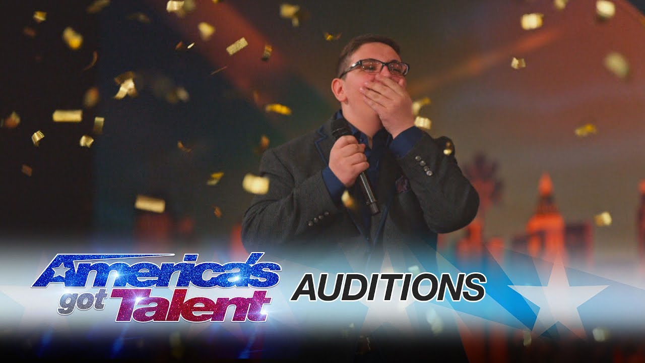 Interview: Christian Guardino and his mom talk singing, Simon Cowell, and 'incredible' Golden Buzzer moment