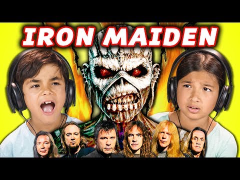 Watch: Kids hilariously react to listening to Iron Maiden