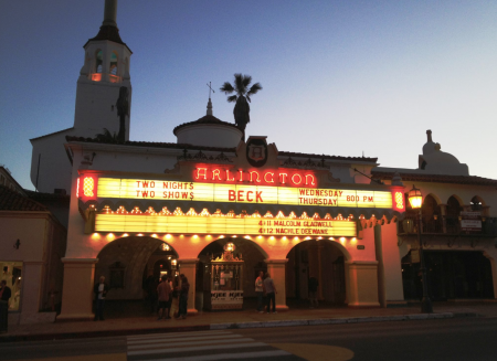 November guide to the Arlington Theatre in Santa Barbara