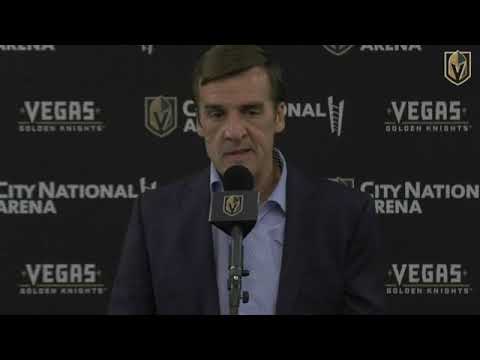 Golden Knights thriving thanks to GM George McPhee's experience, leadership and success in hockey