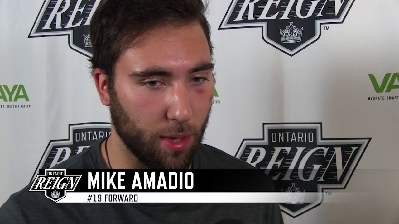 Mike Amadio named AHL Player of the Month