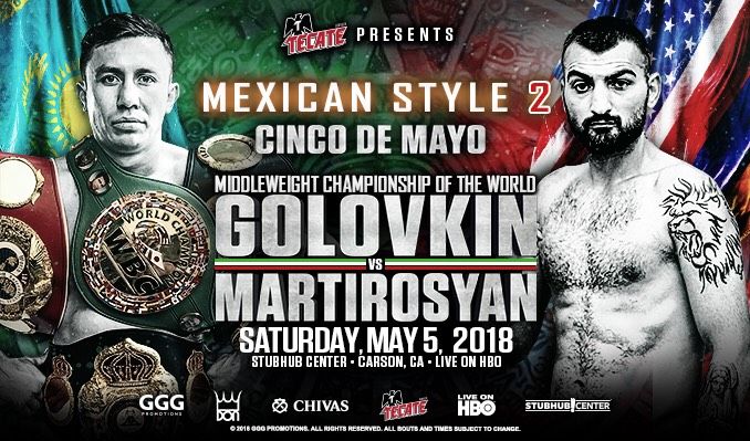 Golovkin vs. Martirosyan tickets at StubHub Center in Carson
