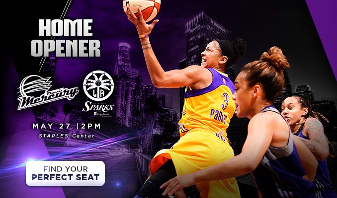 Los Angeles Sparks 2018 Season tickets