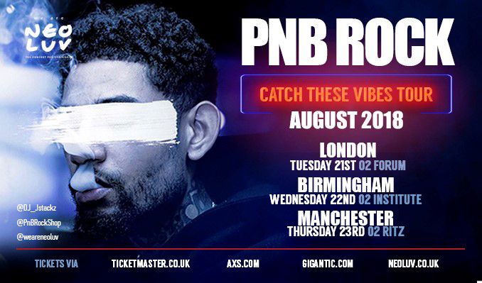 PNB Rock tickets at O2 Forum Kentish Town in London