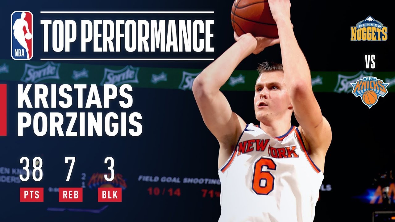 Kristaps Porzingis playing at MVP level for New York Knicks