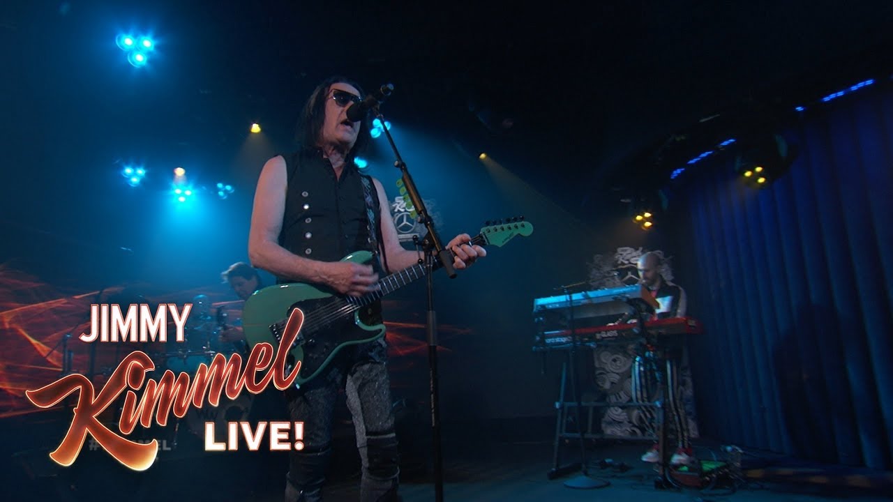 Watch: Todd Rundgren's Utopia perform single 'One World' on Jimmy Kimmel Live
