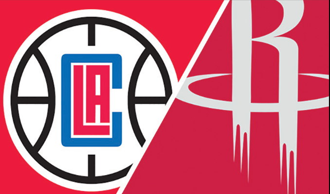 Main image for event titled LA Clippers vs Houston Rockets