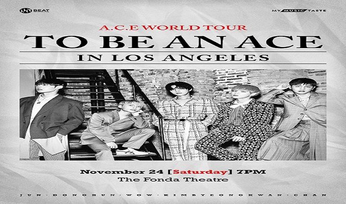 A.C.E WORLD TOUR [TO BE AN ACE] IN LA  tickets at Fonda Theatre in Los Angeles