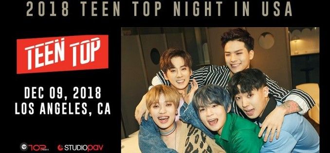 2018 Teen Top Night in USA tickets at Theatre at Ace Hotel in Los Angeles