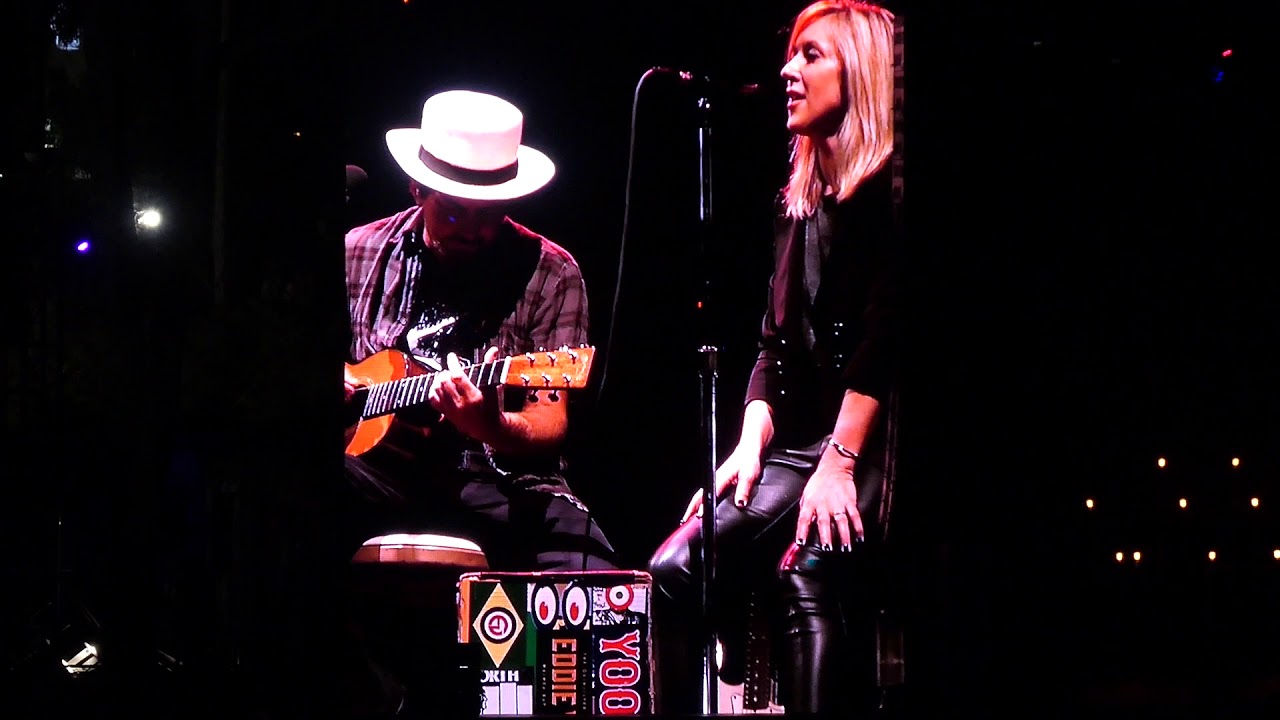 Watch: Eddie Vedder shreds with Liz Phair and Johnny Marr at Ohana Festival