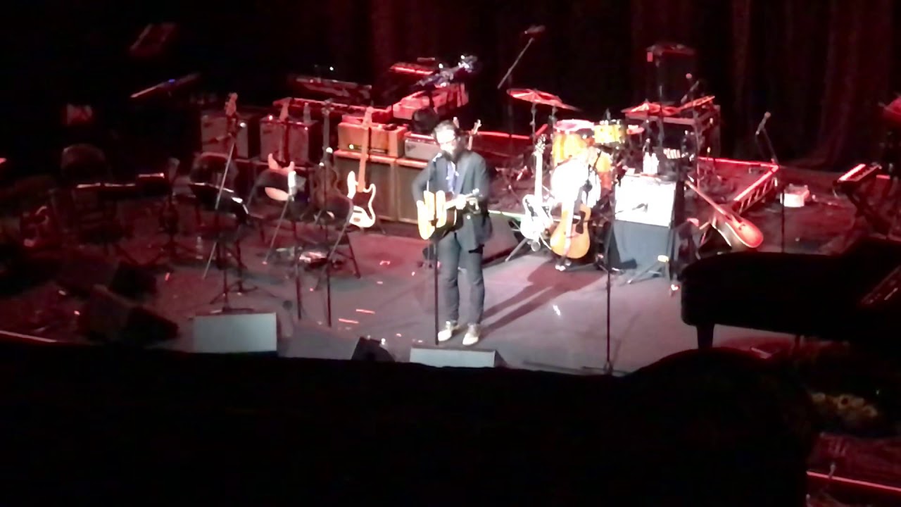 Watch: Father John Misty debuts new song, jams with Beck at California wildfire benefit