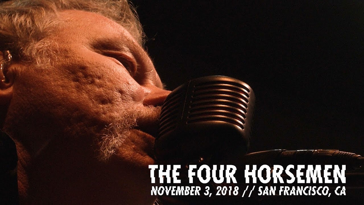 Watch: Metallica debuts acoustic version of 'The Four Horsemen' from upcoming live release