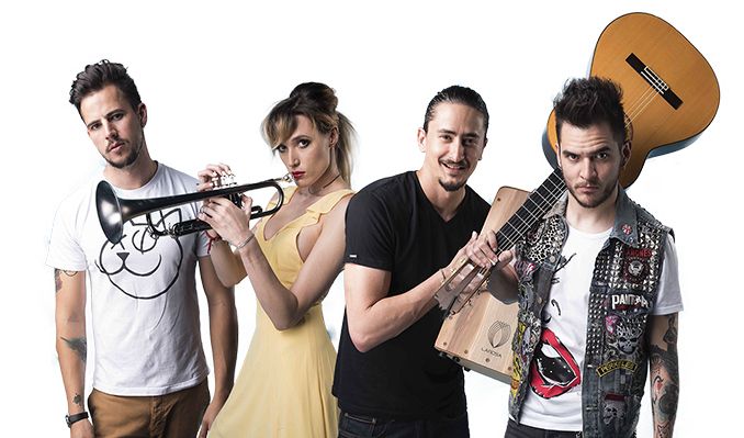 Jenny & The Mexicats tickets at The Roxy in Los Angeles