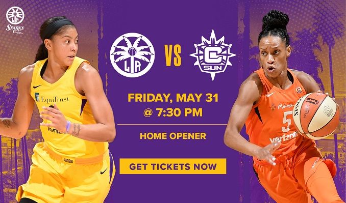 Los Angeles Sparks 2019 Season tickets