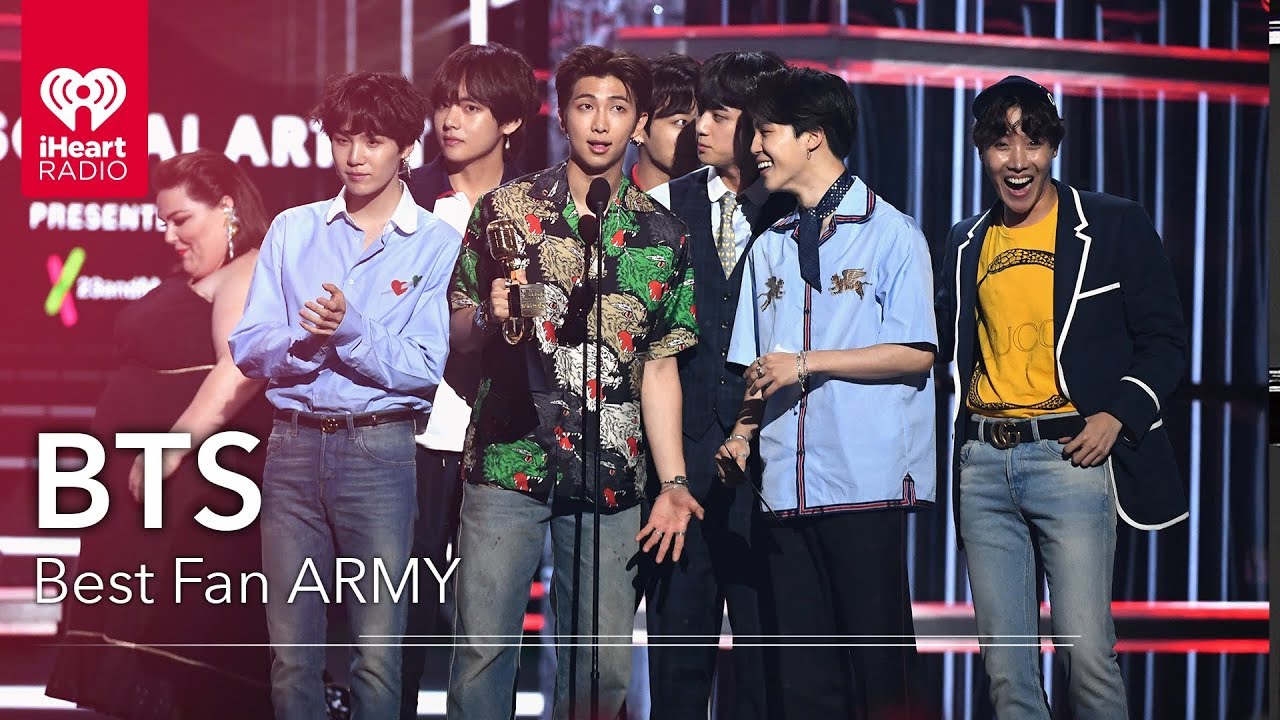 Watch: BTS thanks fans, Army accepts iHeartRadio Music Awards Best Fan