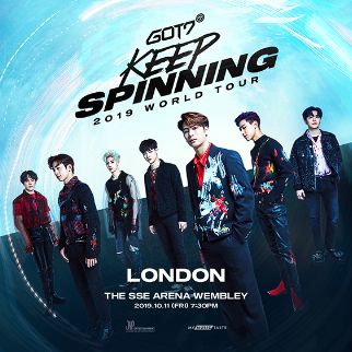 GOT7 2019 World Tour "KEEP SPINNING" in London