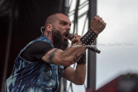 Killswitch Engage performs at Epicenter Festival 2019, at Rockingham Dragway in North Carolina. Photo: Sherri Crawford