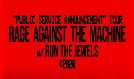 Rage Against the Machine Run The Jewels