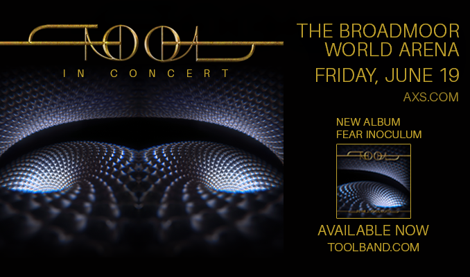 Tool tickets in Colorado Springs at Broadmoor World Arena on Tool tickets in Colorado Springs at Broadmoor World Arena on