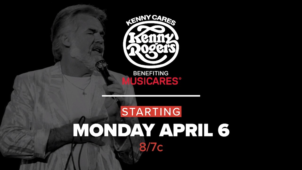AXS TV celebrates Kenny Rogers with classic concerts airing April 6-12, benefiting MusicCares COVID-19 Artist Relief Fund